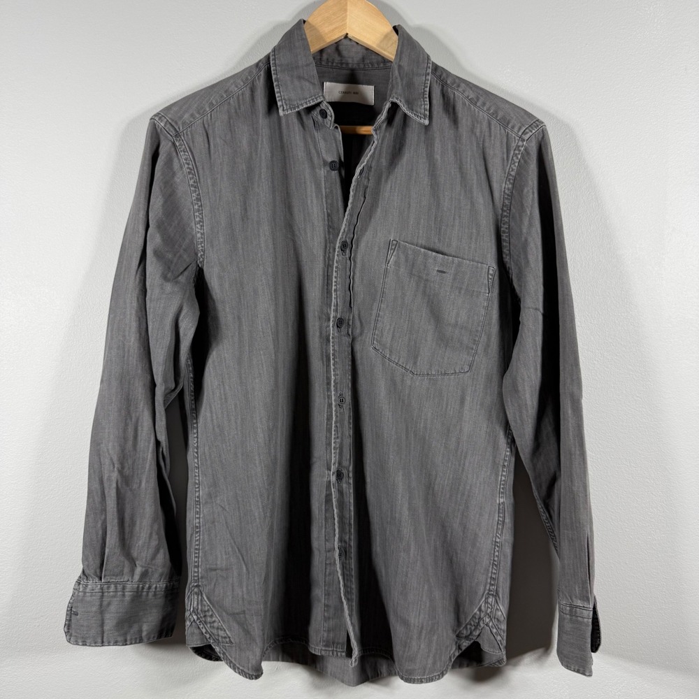 Cerruti 1881 Made in Italy Button Up Shirt Gray S